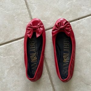 Sam & Libby vintage flats Red flats